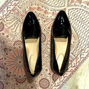 Patent Leather slip ons